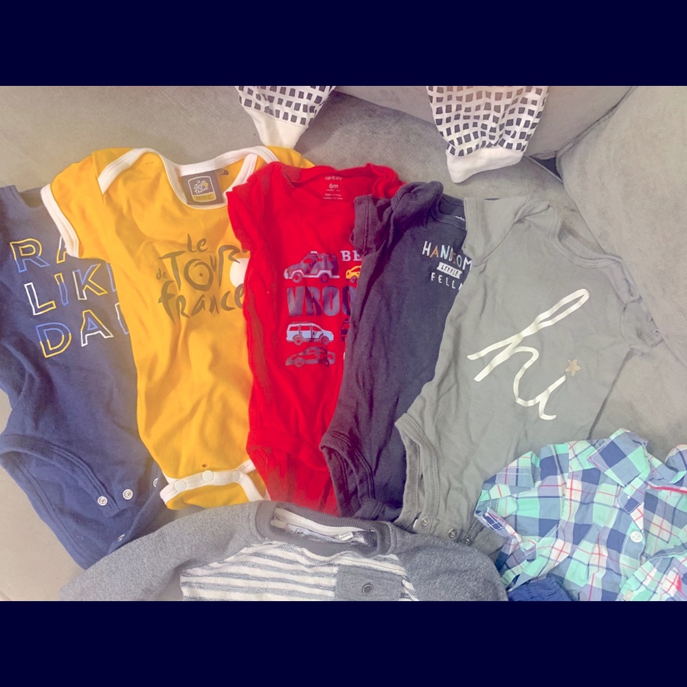 6 month baby boy bundle